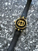 Gucci Sherry Line Watch Quartz 22mm Women's Black Dial Swiss Made