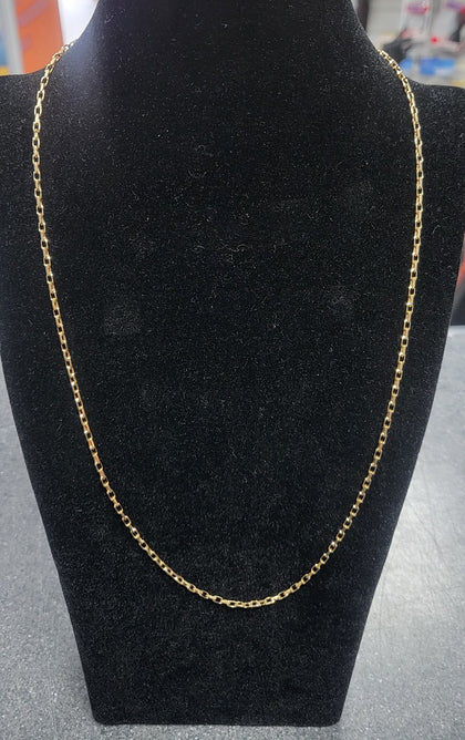 9ct Yellow Gold Necklace - 4.53G - 20