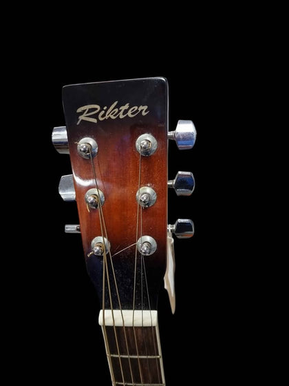 **COLLECTION ONLY** Rikter Intermusic 20PGD Acoustic Guitar- Sunburst (Damage To Back Of Neck)