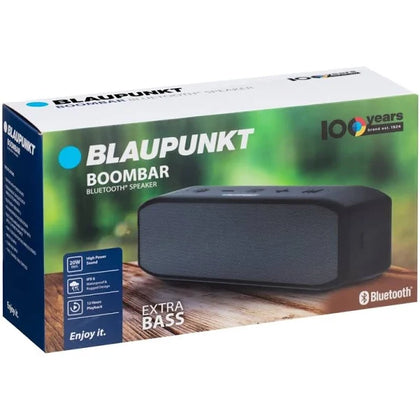 Blaupunkt Boombar Bluetooth Speaker Waterproof Ipx6 12 Hour Play Time