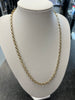 9ct Yellow Gold Belcher Chain 19"