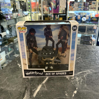 Motorhead Ace of Spades 1980 Album Heavy Metal POP! Albums #08 Vinyl Figure Funko