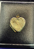 9ct Yellow Gold Heart Pendant - 2.2G. Hallmarked