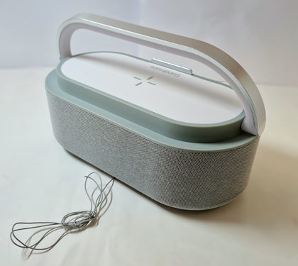 Goodmans Alarm Clock Radio with Wireless Charging