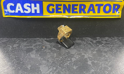 22ct Gold Gents Ring (Size W) 3.8g