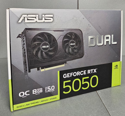 ASUS GeForce RTX 5050 Dual OC 8GB GDDR6 Graphics Card