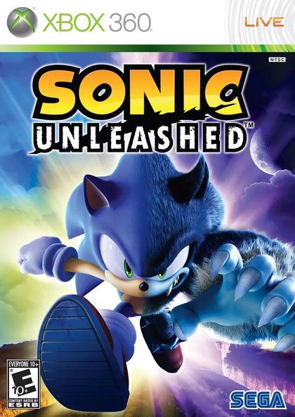 Sonic Unleashed Xbox 360.