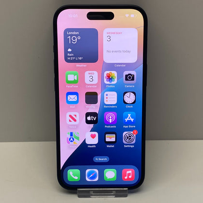 Apple iPhone 15 Unlocked Model A3090 128GB in Black