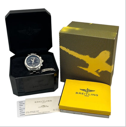 Breitling B1 Quartz Chronograph A68362, Original Box and Papers