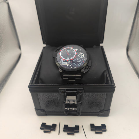 STORM DUALATON SLATE RED WATCH