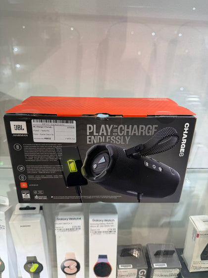 *New* JBL Charge 6 Portable Bluetooth Speaker - Black