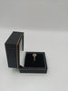 9k Gold Ring with stones 1.9G Weight Size M Hallmarked(375)&Tested