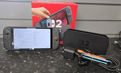 Switch 2 Console, 256GB + Black Joy-Con 2, ***Boxed, Bundle*** 15 games 3rd party pad
