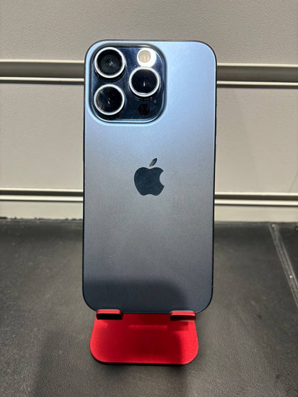 ** CHRISTMAS SALE **  iPhone 15 Pro 256GB Blue Titanium -  88% Battery Health -