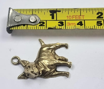 9ct Gold Bull Terrier