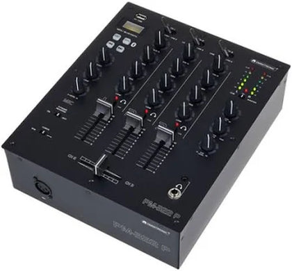 OMNITRONIC PM-322P 3-Channel DJ Mixer boxed with Lead