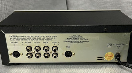 Vintage Realistic Model 31-1988a 5 Band Stereo Frequency Equalizer.