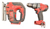 Milwaukee M18 CPD Brushless hammer Drill & M18 BJS Handle Jigsaw Set