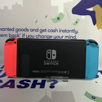 Nintendo Switch Console, 32GB + Neon Red/Blue Joy-Con - Unboxed