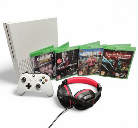Microsoft XBox One S 500GB Bundle**Unboxed**