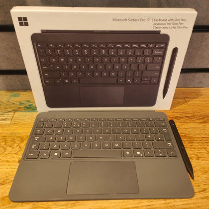 Microsoft Surface Pro 12-inch Keyboard with Slim Pen Compatible with Surface P