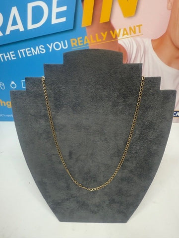 9ct Italian Bevelled Edge Curb Chain
