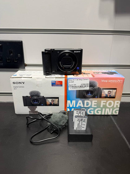 Sony ZV-1 4K Vlog Camera 20.1MP