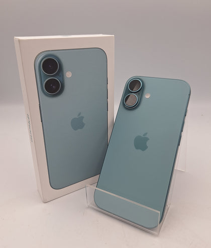 **LIKE NEW** Apple iPhone 16 256GB teal unlocked boxed with original charger 100% batt health