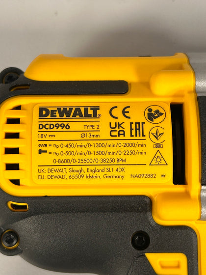 DeWalt DCD996N 18V Brushless Combi Drill