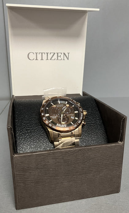 Citizen Eco-Drive Men's Chronograph Eco-Drive Watch AT4106-52X