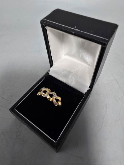 9ct GOLD RING 375 2.5G 18'' Size Q