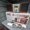 Vintage JVC UX-2000R Ultra Micro Component System - 4 Ohm Cherry Wood Speakers