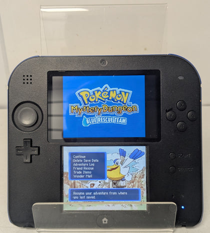 Nintendo 2DS Black & Blue Console With 6 Unboxed Games