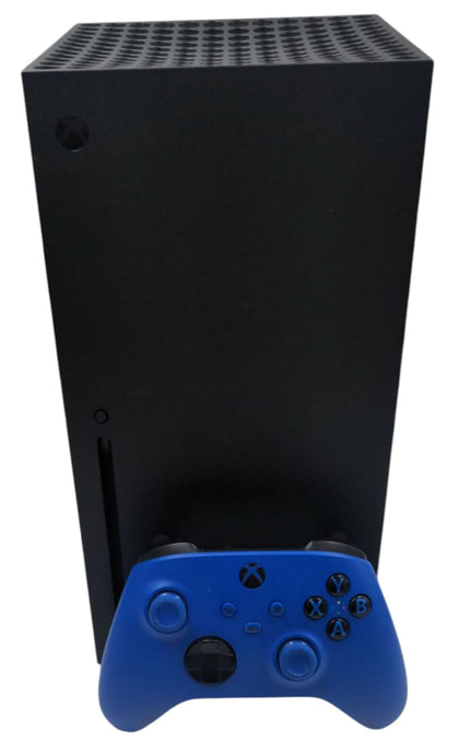 Microsoft Xbox One Series X, 1TB, Black with One Xbox One Control Pad, Blue/White (Please See Description)