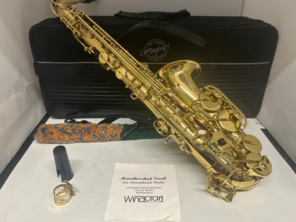 Windcraft WAS 100 Alto Saxophone + Carry case