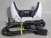 Sony PlayStation 5 Console, 825GB, White, Unboxed- With Leads And Controller