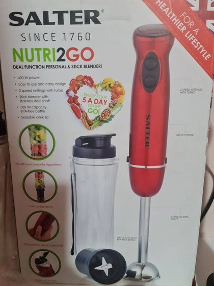 Blender & Mixer 2 In 1 Handheld Salter - NO DRINKING CUP