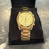Michael Kors Womens Watch MK-5166 Blair Gold Steel Date Chronograph