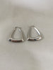 9ct Hallmarked White Gold Earrings - 2.41g Weight