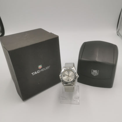 Tag Heuer Aquaracer WAJ2110 Helium Valved 500M Divers Watch, Manual, Card & Original Receipt