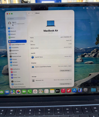 MacBook Air 14,2 - M2