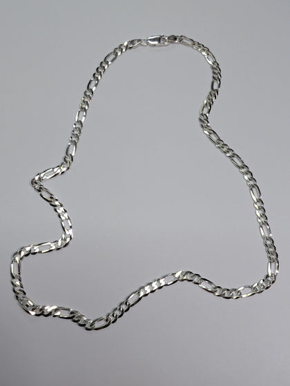 Brand new silver 925 Figaro chain