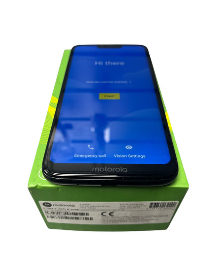 Motorola Moto G7 Power Black Unlocked 64GB 4GB RAM Boxed