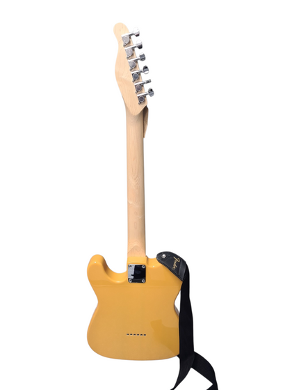 East Coast yellow 6 string guitar