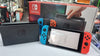 Nintendo Switch Neon Red & Blue console LEYLAND