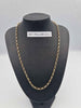 9ct Yellow Gold Belcher Chain Necklace - 20" Long - 14.44 Grams