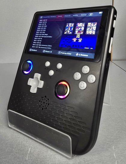 H5 – Handheld Gaming Console 5.0 Inch IPS HD Screen Retro Gaming Console, Portable Video Arcade Build-in 40000+ Classic Games, 256GB TF Card Support 3