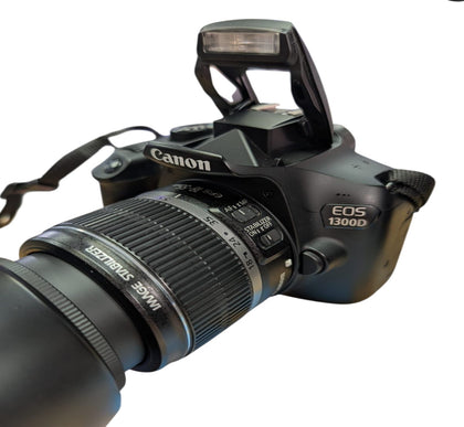 Canon Eos 1300D DSLR  18mp Camera + 18-55mm + 75-300mm lens