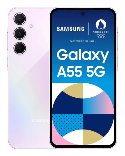 Samsung Galaxy A55 5G 128GB Lilac.