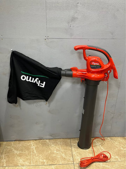 FLYMO POWERVAC 2700 CORDED LEAF BLOWER, 2700W, 40 LITRE BAG CAPACITY, AIRFLOW SPEED 192 MPH/ 310 KMH, BOXED